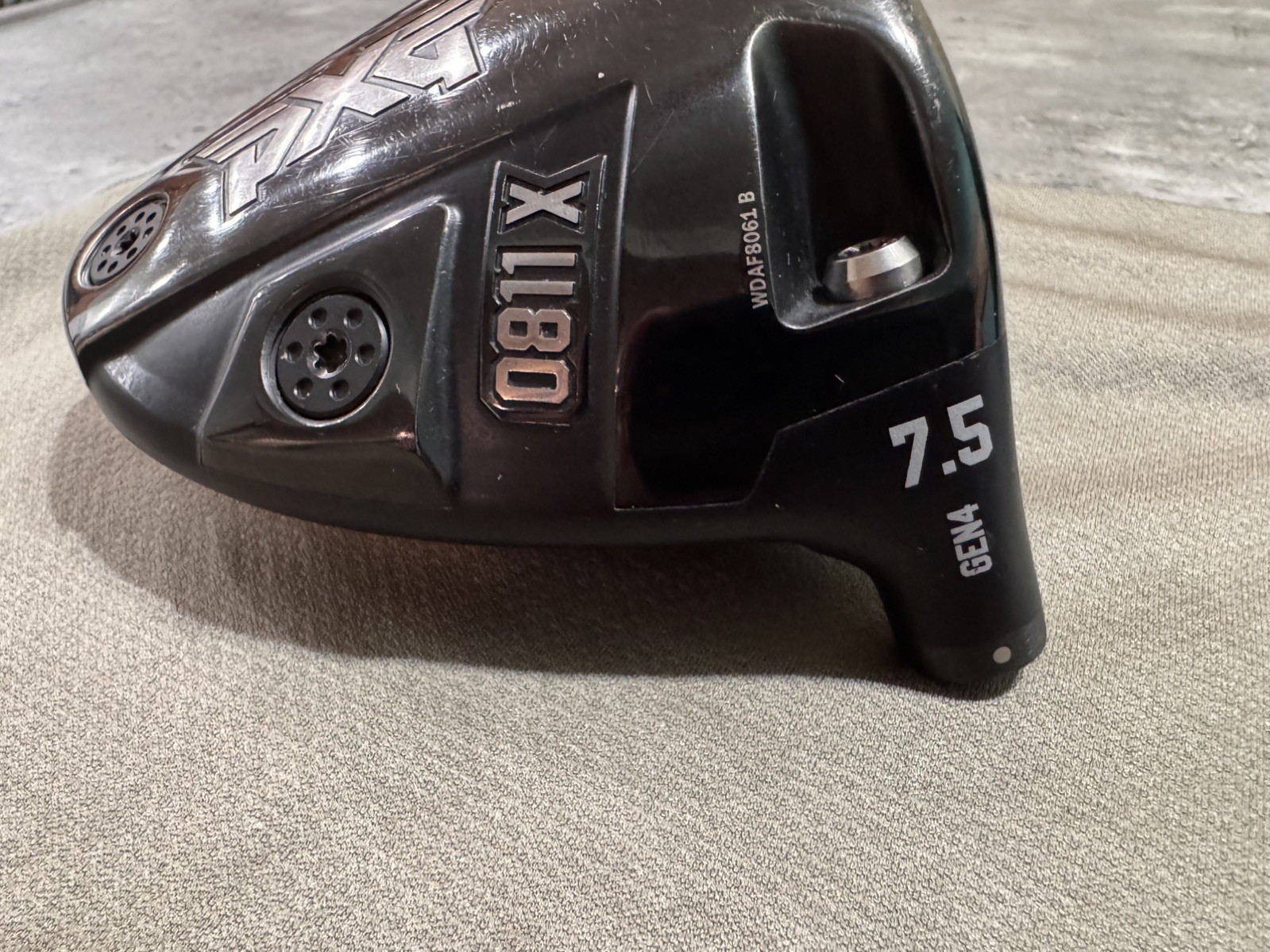 PXG 0811 X GEN4 Driver Head 7.5 RH With Head Cover