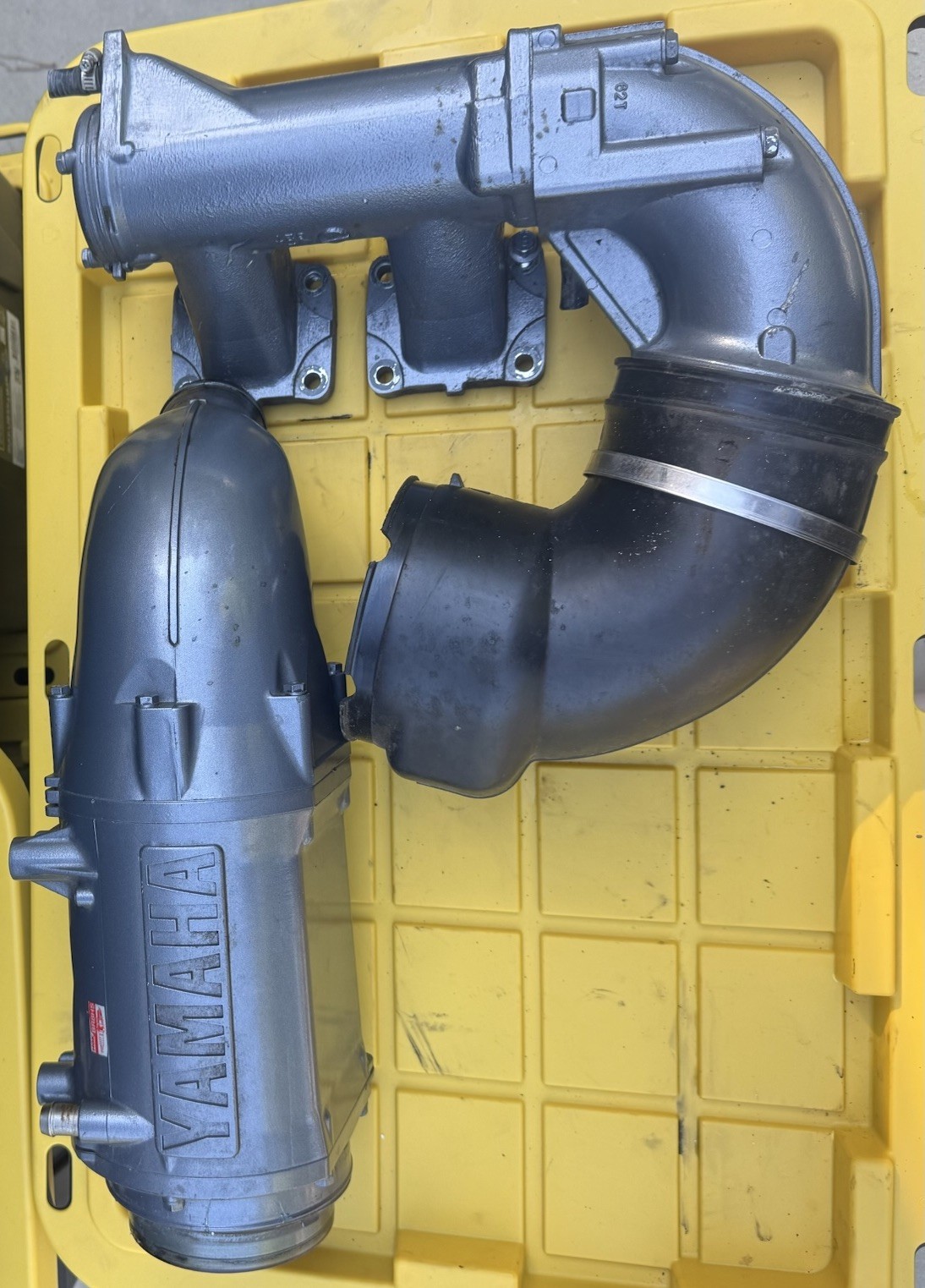 Yamaha 1994-2004 701 62T Raider Venture XL700 Complete Exhaust Muffler Head Pipe