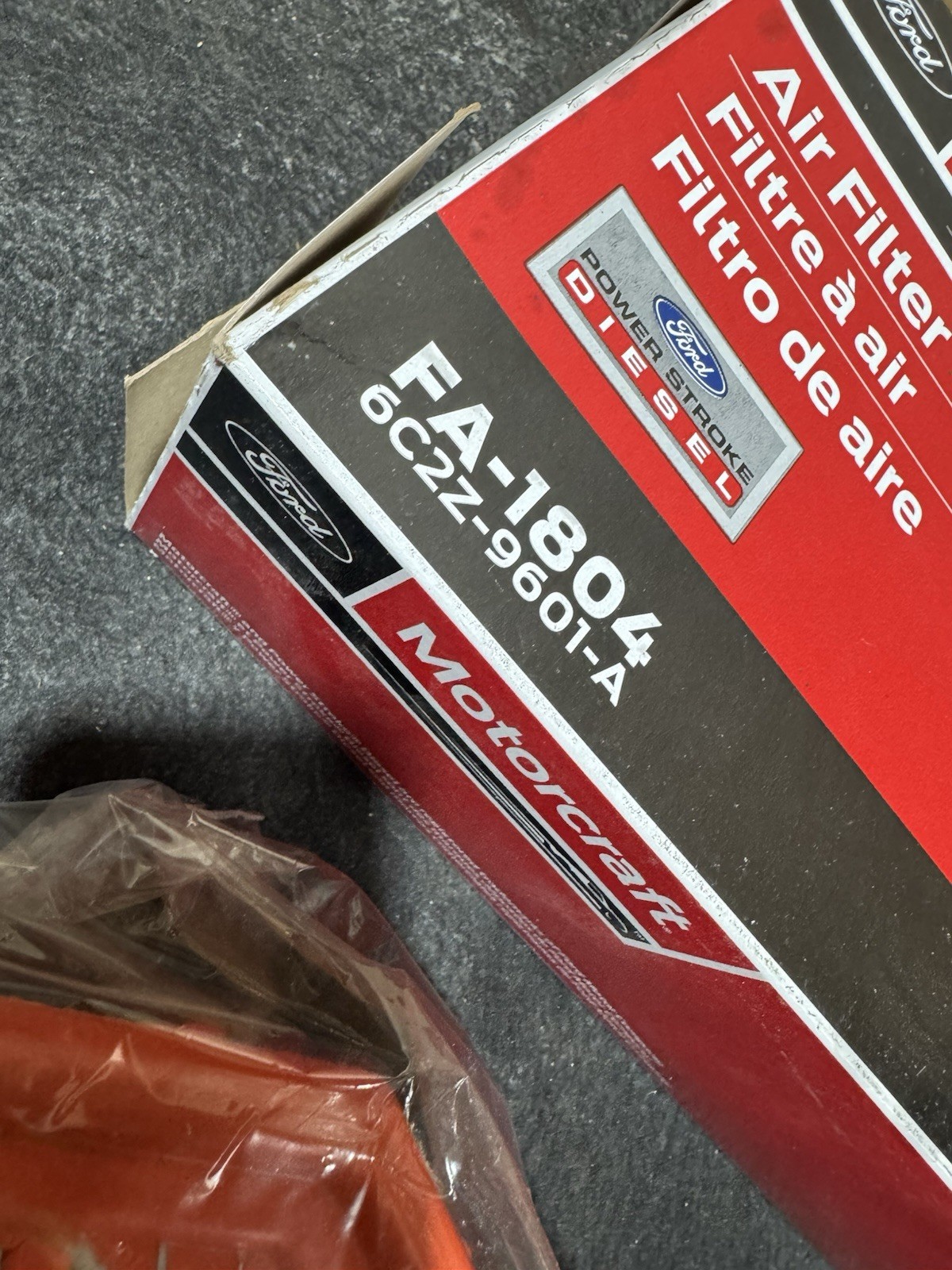 2004-2010 Ford E-350 / E-450 6.0L MOTORCRAFT FA-1804 Engine Air Filter OEM