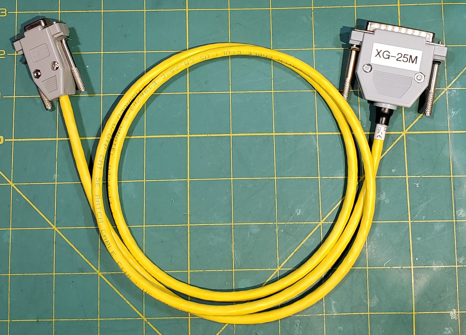 Programming Cable HARRIS XG-25M Mobile Radios NEW DB-9F to DB-45M