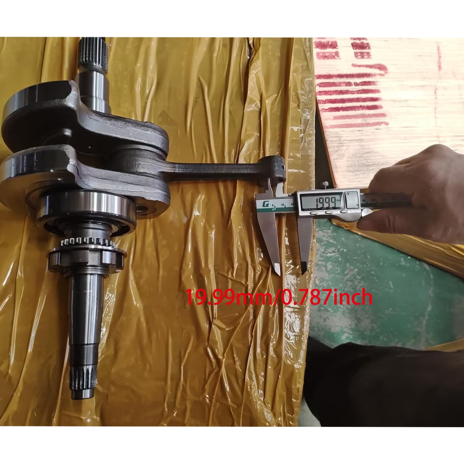 Crankshaft Assy Taper: 1:7 For Hisun 550 ATV UTV Massimo Bennche QLINK Supermach