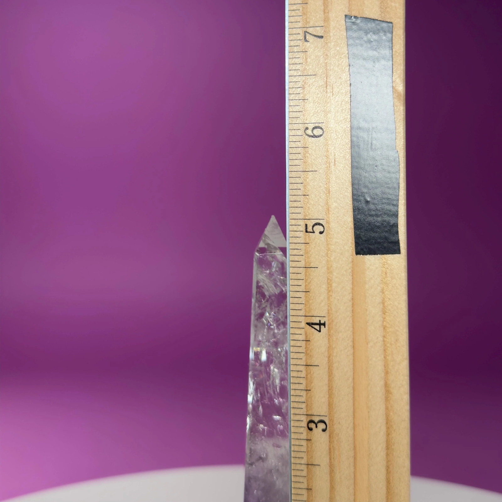 Amethyst Obelisk 118g Natural Crystal Tower Purple Amethyst Point