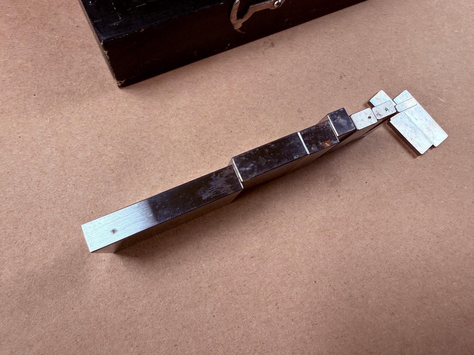 Vintage - ULTRA CHEX Gage Block Set Geo SCHERR .0625" - 2" in Case