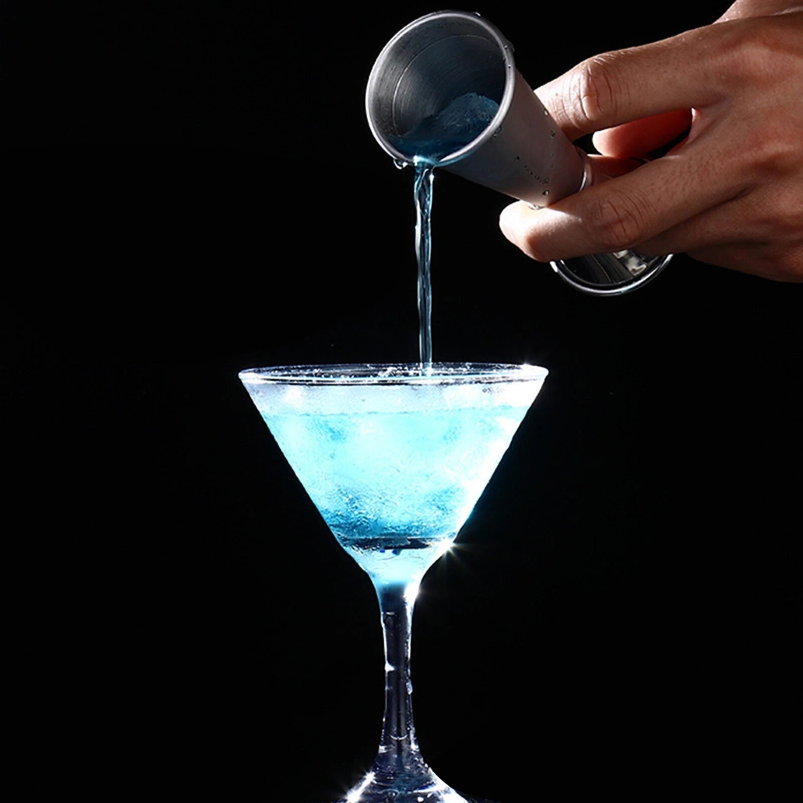 Stainless Measuring JIGGER 1 oz. X 2 oz. Japanese Style Cocktail Bar Shot