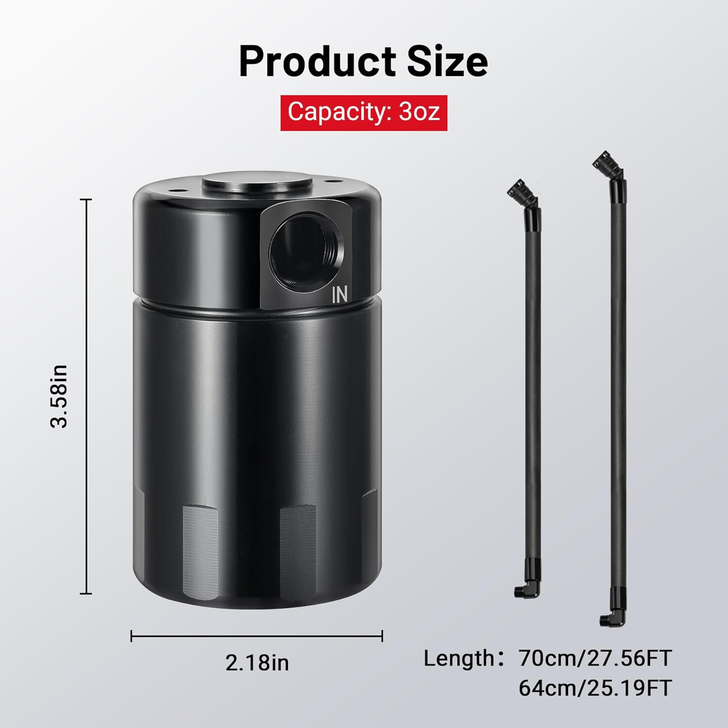 Oil Catch Can Compatible with 2014-2018 Chevy Silverado 1500/GMC Sierra 1500