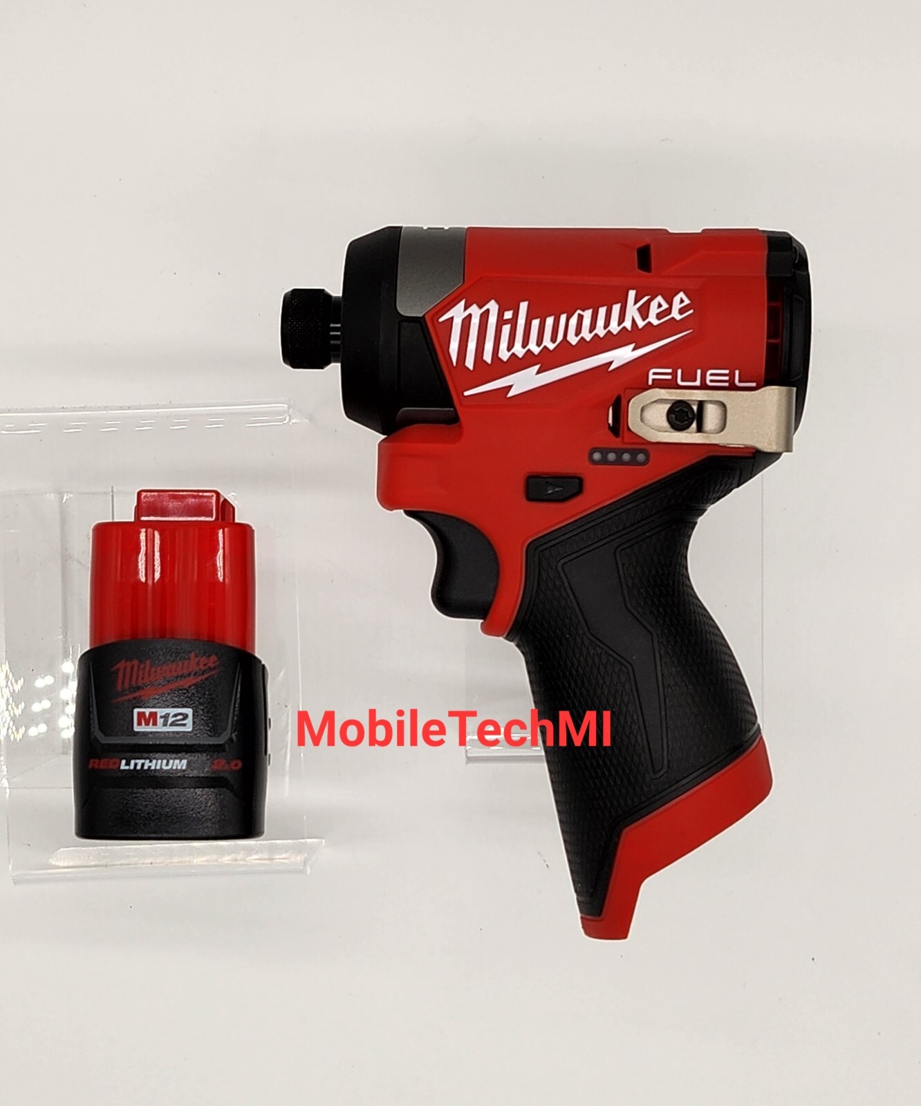 NEW Milwaukee M12 3453-20 FUEL 1/4" Hex Impact Driver GEN 3 + 2.0 Ah OEM Battery