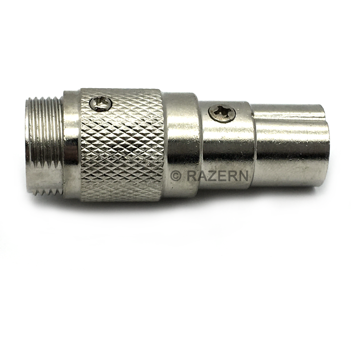 NEW 4-Pin Cobra Microphone to 5-Pin DIN Adapter For Realistic Cybernet CB Radio