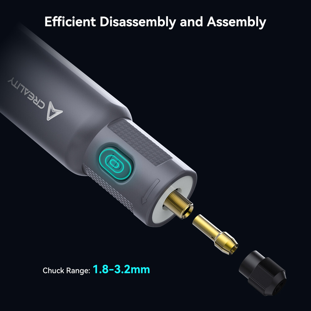 Creality Cordless Rotary Tool Kit 3.7V with Multi-functional 6 Variable Speeds