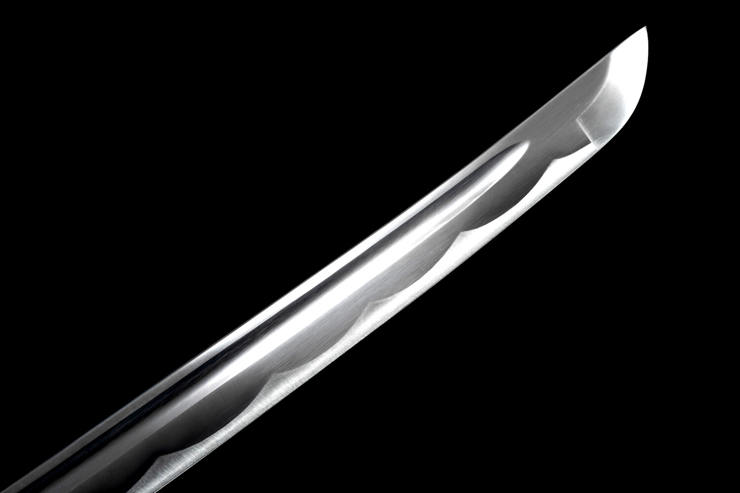 Sharp All Black Katana 1095 Steel Battle Ready Japanese Samurai Functional Sword