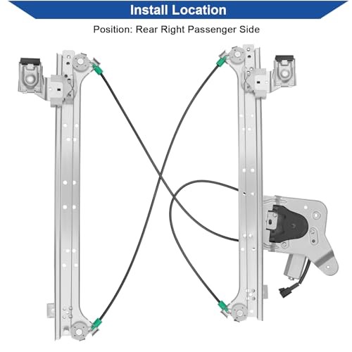 741-644 Power Window Regulator & Motor Assembly Front Left Driver Side