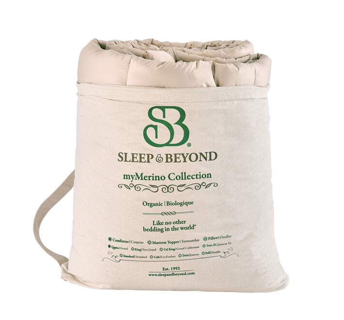 Certified Organic Cotton Merino Wool Comforter Duvet Four Seasons Sleep Beyond