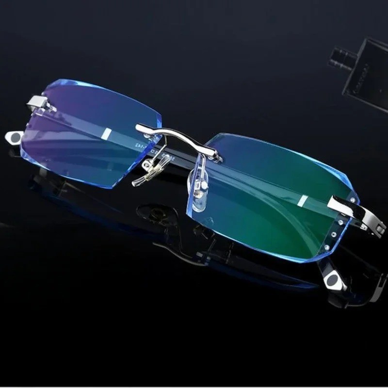 Clarity Blue Glasses Automatic Adjustment Eye Glass Reading Strain Screen Gaming