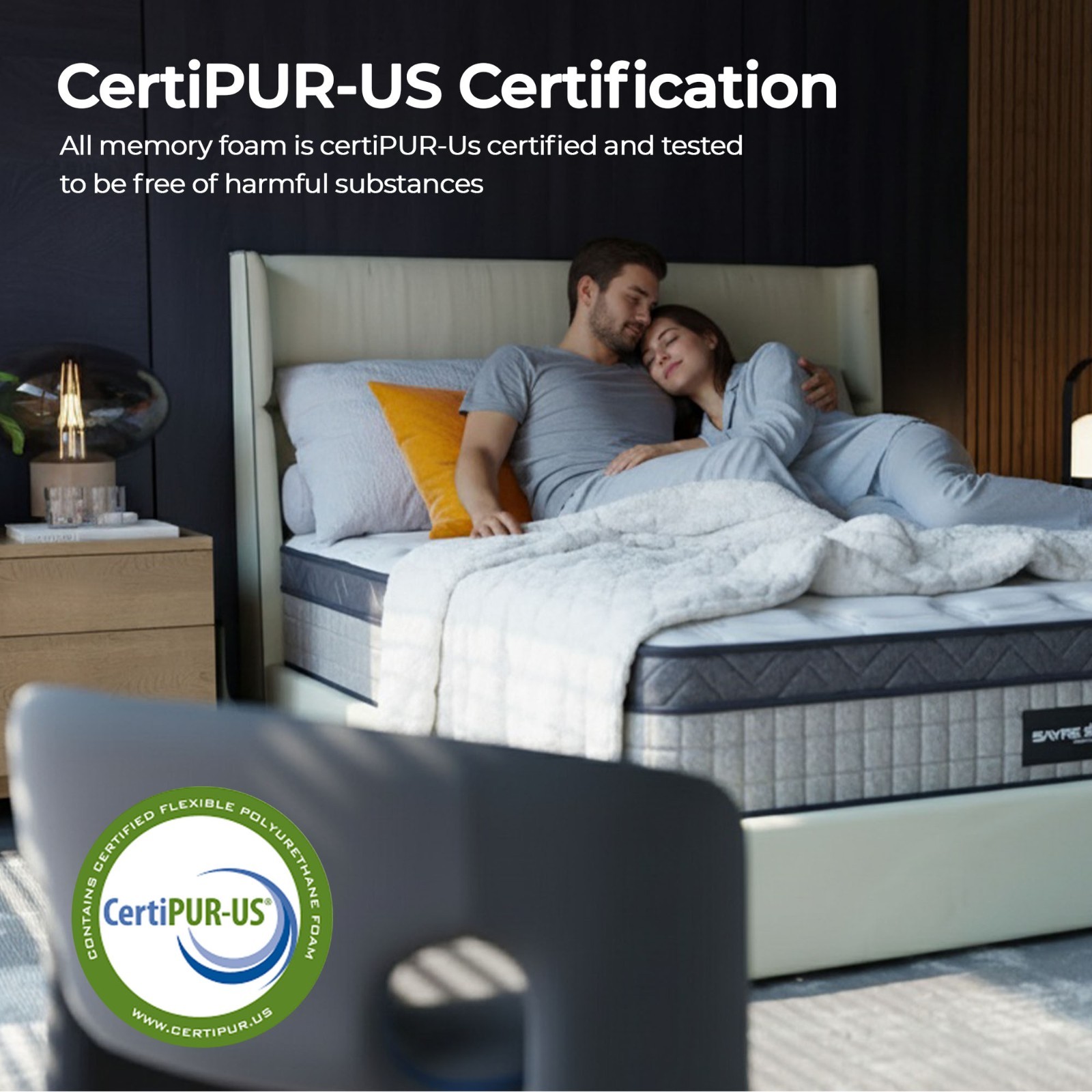 Hybrid Mattress – 10" or 12", Firm or Medium Firm, Bed in a Box, All Sizes