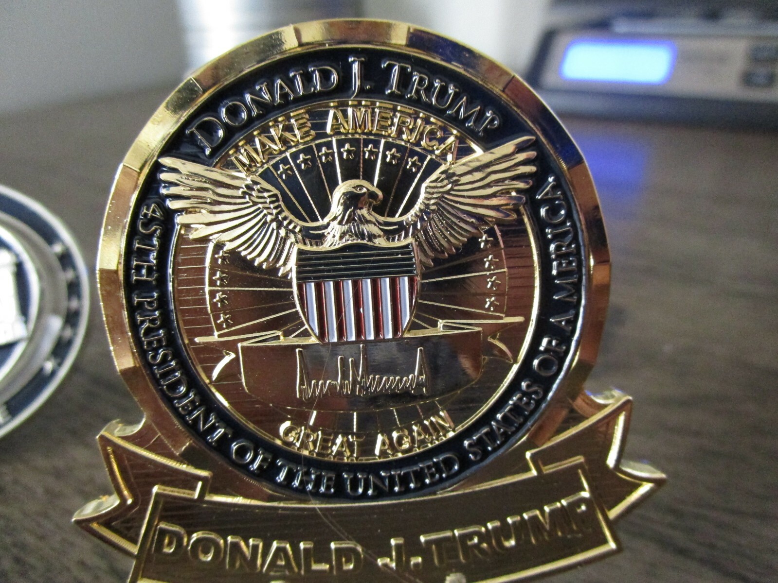 President Donald Trump White House MAGA POTUS Challenge Coin