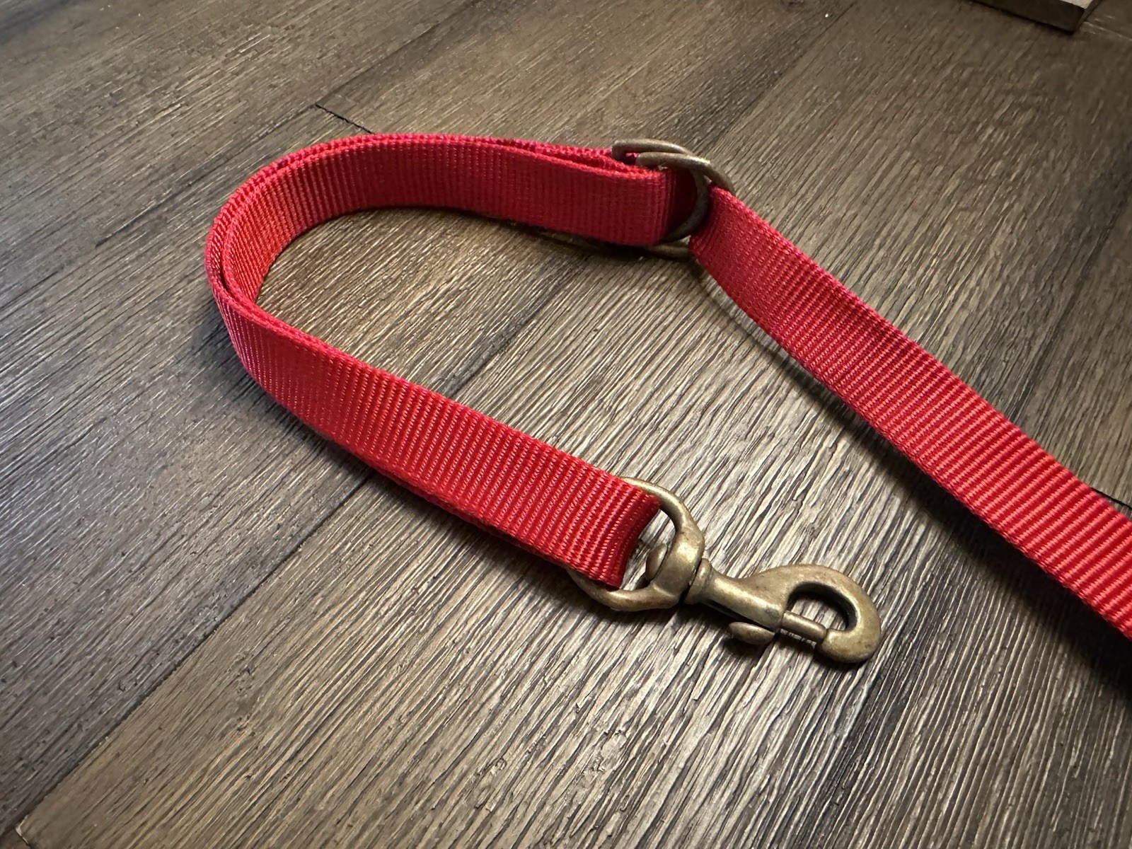 Horse Tack - Red Weaver Western Tie Down Noseband & Strap