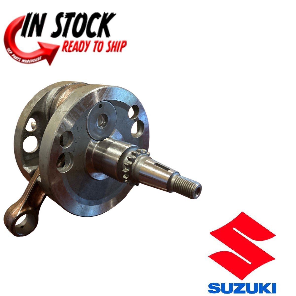 SUZUKI CRANKSHAFT ASSEMBLY 2015-2024 RM-Z450 OEM GENUINE 12200-28H30