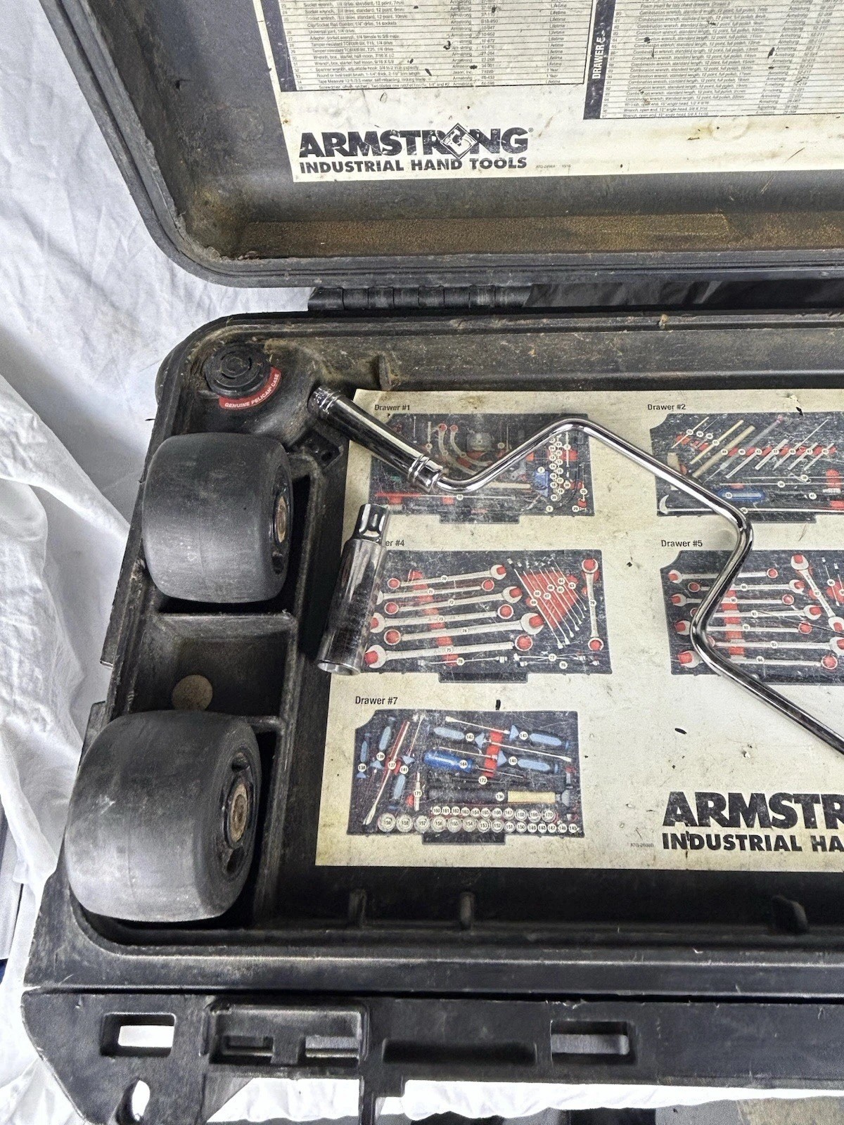 ARMSTRONG MILITARY TOOL KIT SET GENERAL MECHANICS GMTK PELICAN CASE