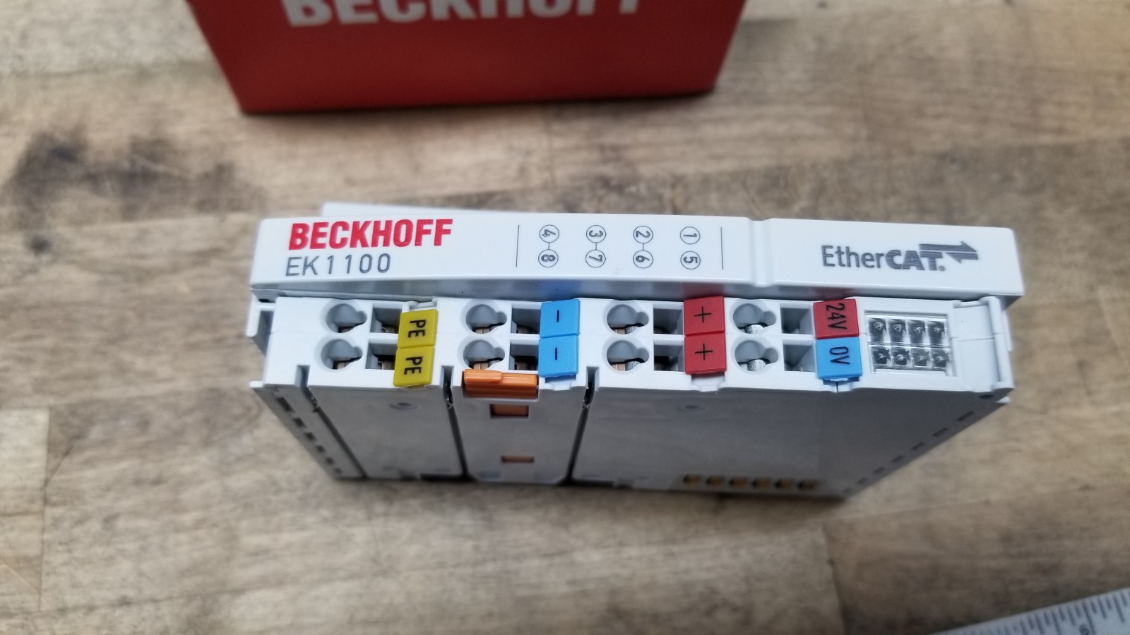 Beckhoff EK1100 EtherCat coupler Protocol terminals Ethernet 100BASE-TX to E-bus