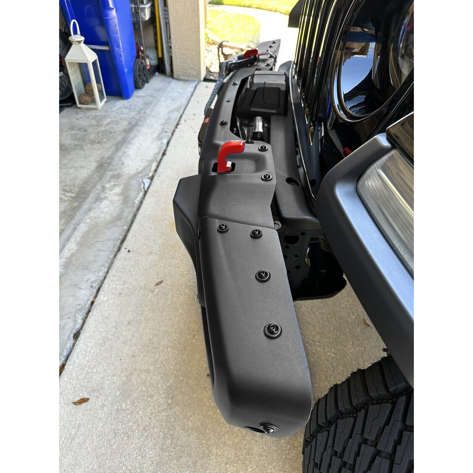 For Wrangler JL Rubicon / Gladiator 2018-2023 Steel Front Bumper Kit 10th Style