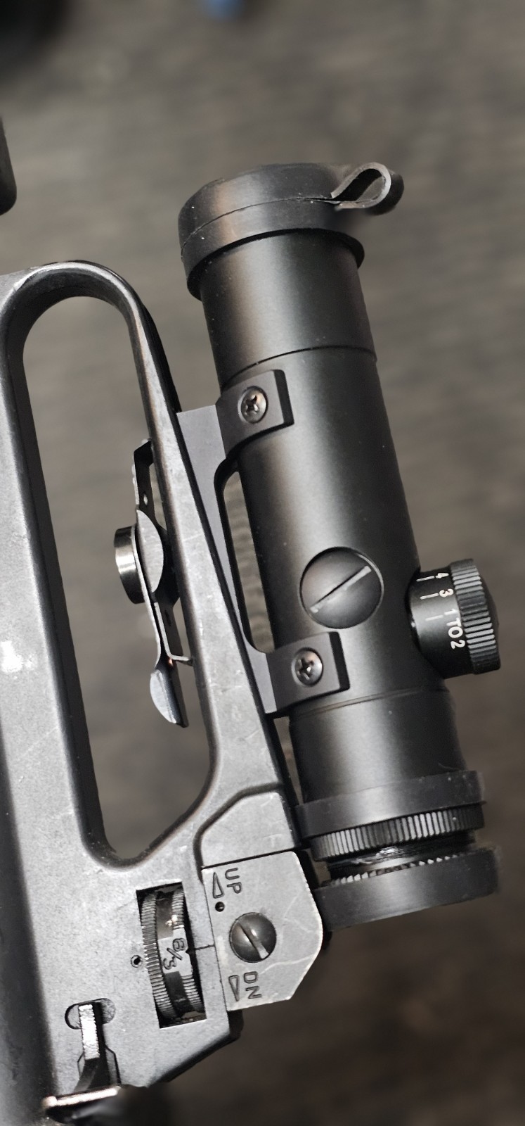 4x20 Carrying Handle Retro Scope