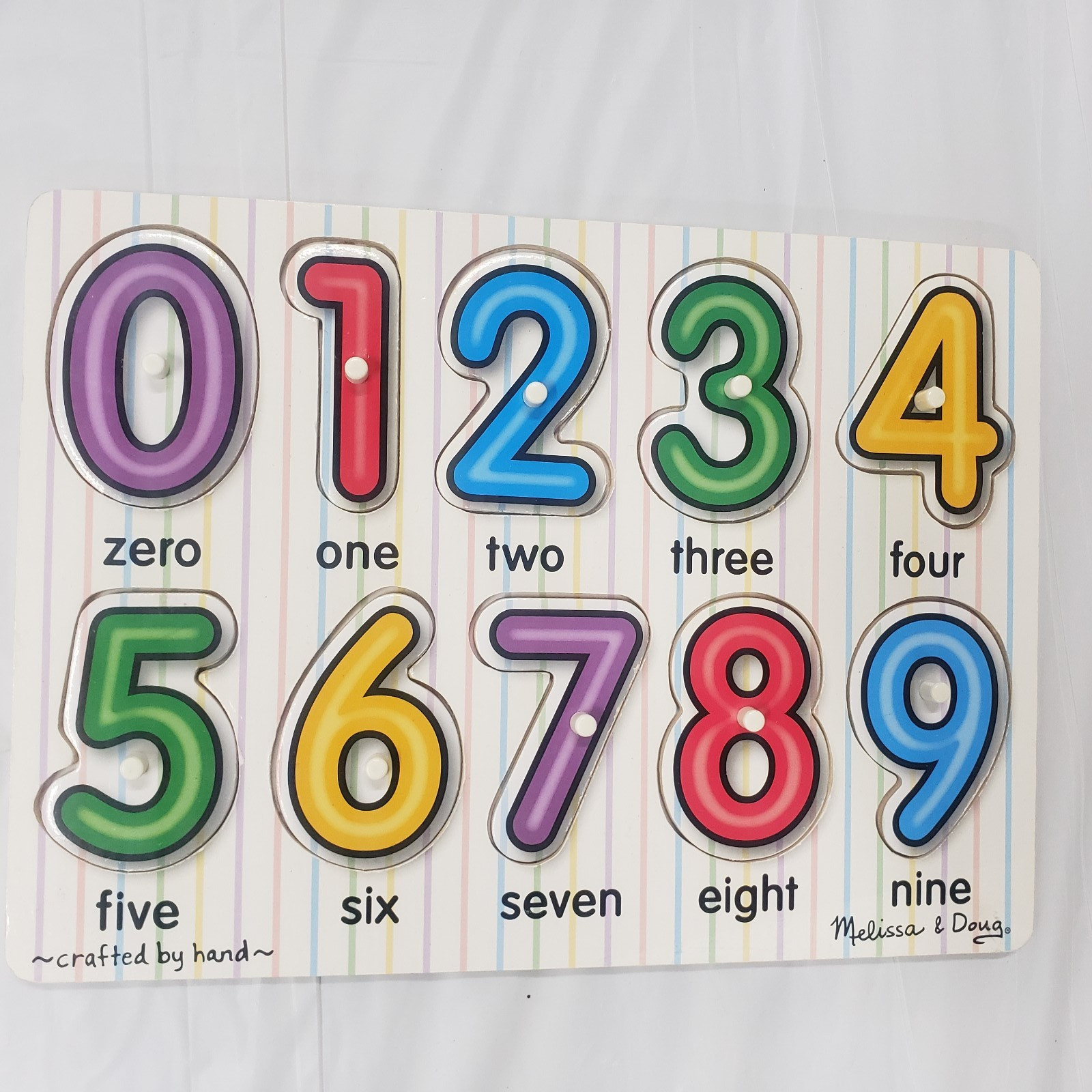 Melissa And Doug Wooden Puzzles, Numbers, Alphabet, farm animals, pets Lot Of 4