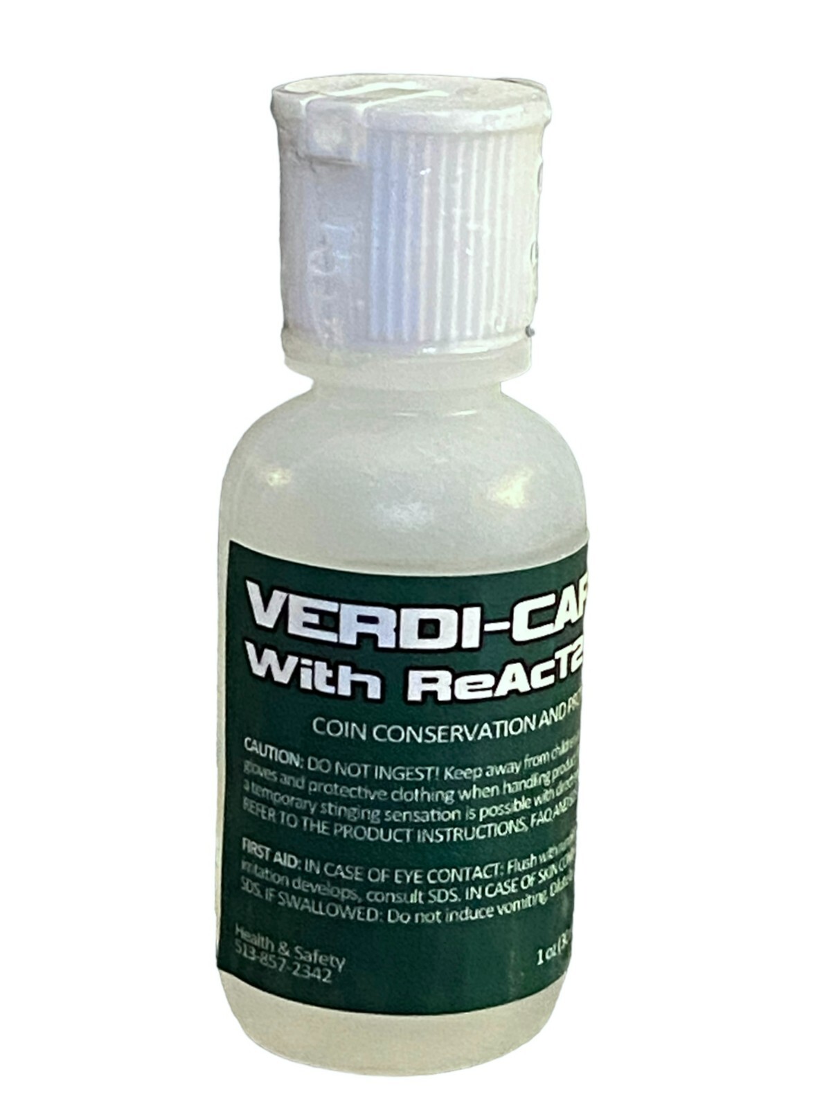 VERDI-CARE™ Coin Conservation Fluid 30mL Remove Verdigris *Official Manufacturer