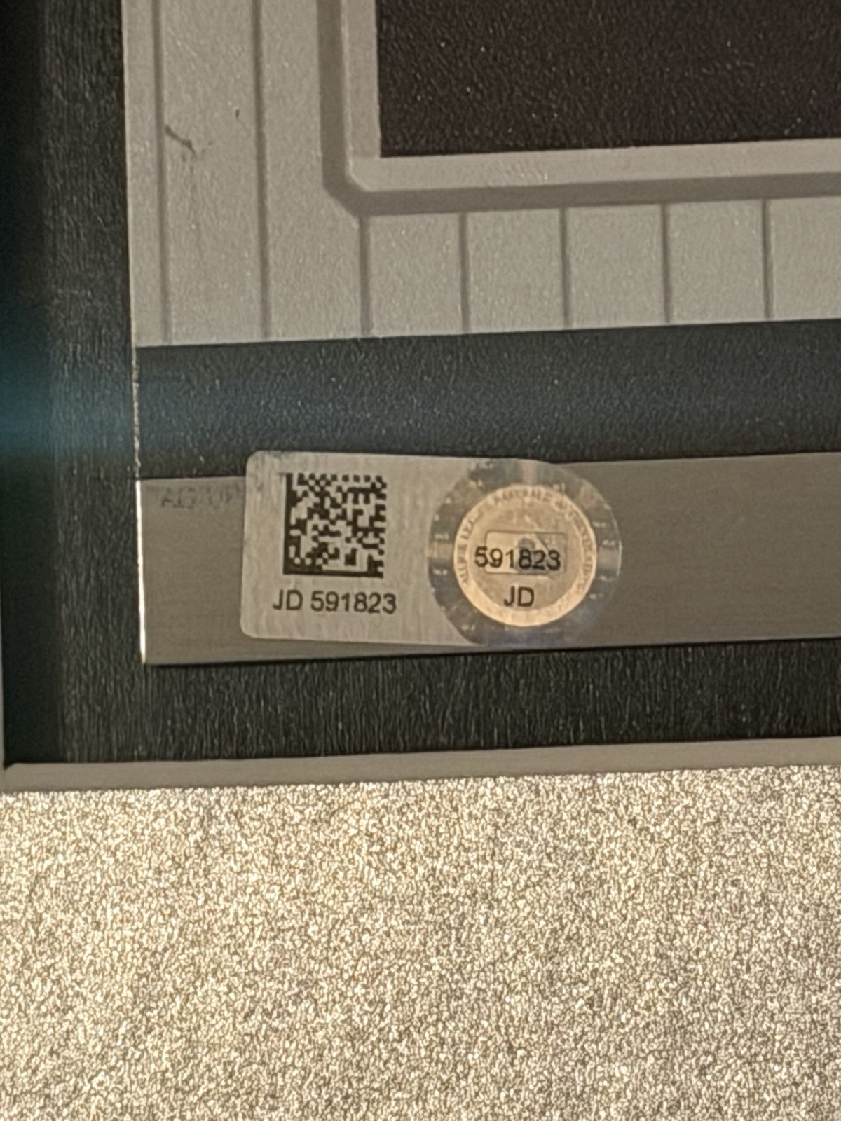 NYY Yankees 25 Gleyber Torres 2019 Locker Room Nameplate Red Sox @ Yankees MLB