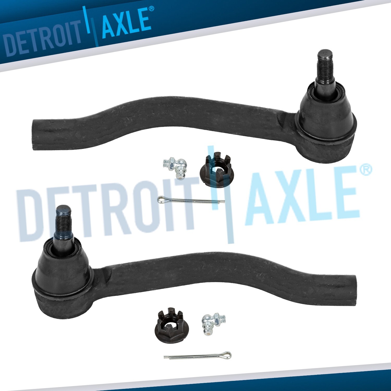 Front Outer Tie Rod End Links for Infiniti JX35 QX60 Nissan Murano Pathfinder