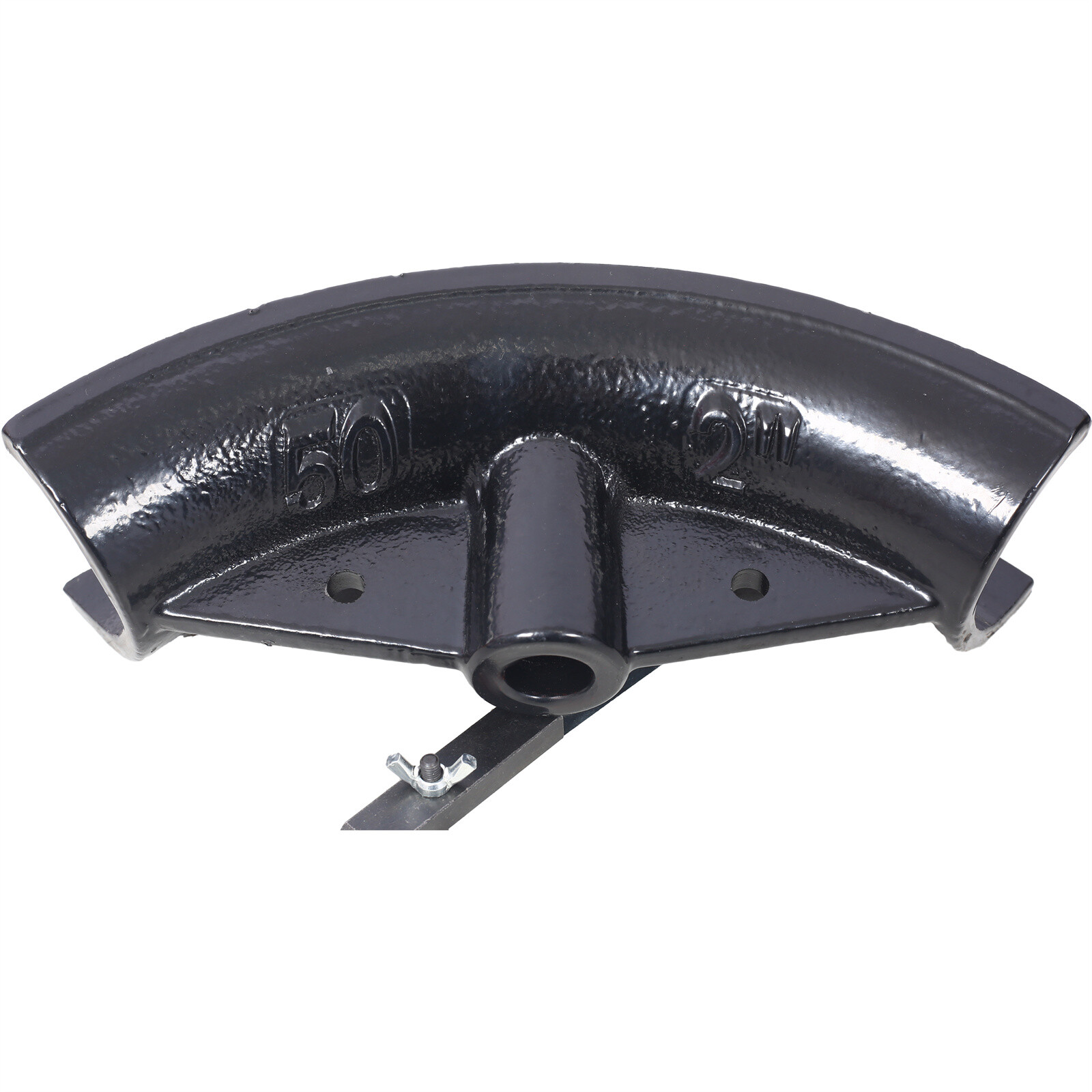 12 Ton Pipe Tube Bender Manual Hydraulic Pipe Bender w/6 Dies Adjustable Rollers