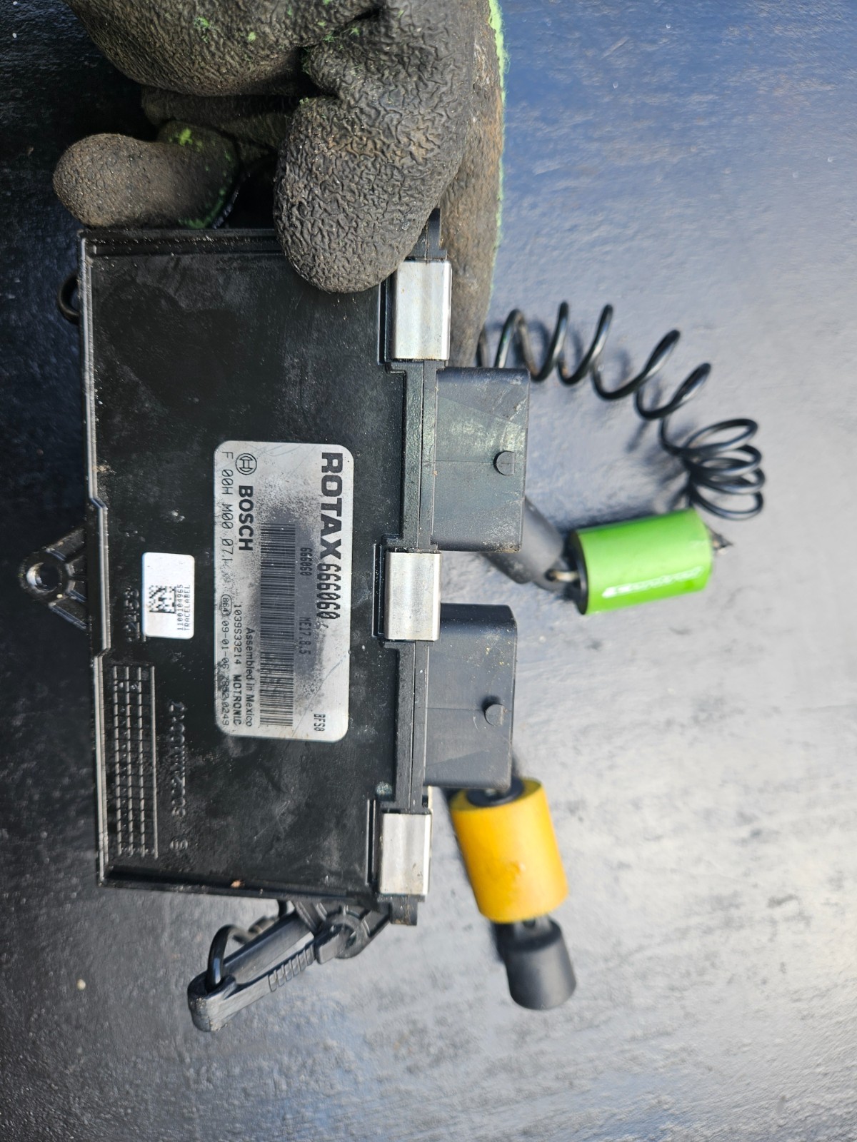 Sea Doo 2009 RXT 255 sc 666071 ECM COMPUTER BRAIN MPEM W 2 KEYS