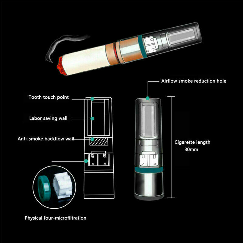 Adous 300 Tobacco Cigarette Filter Tips Bulk 3Pk of 100pcs Filter Out Tar & Nic