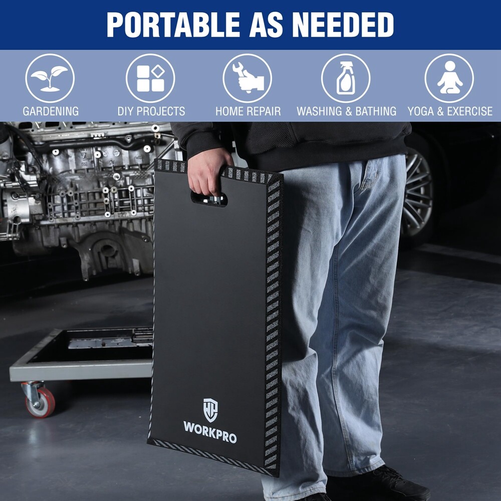 WORKPRO Extra Thick Kneeling Pad Soft Foam Knee Cushioning for Workout Supplies