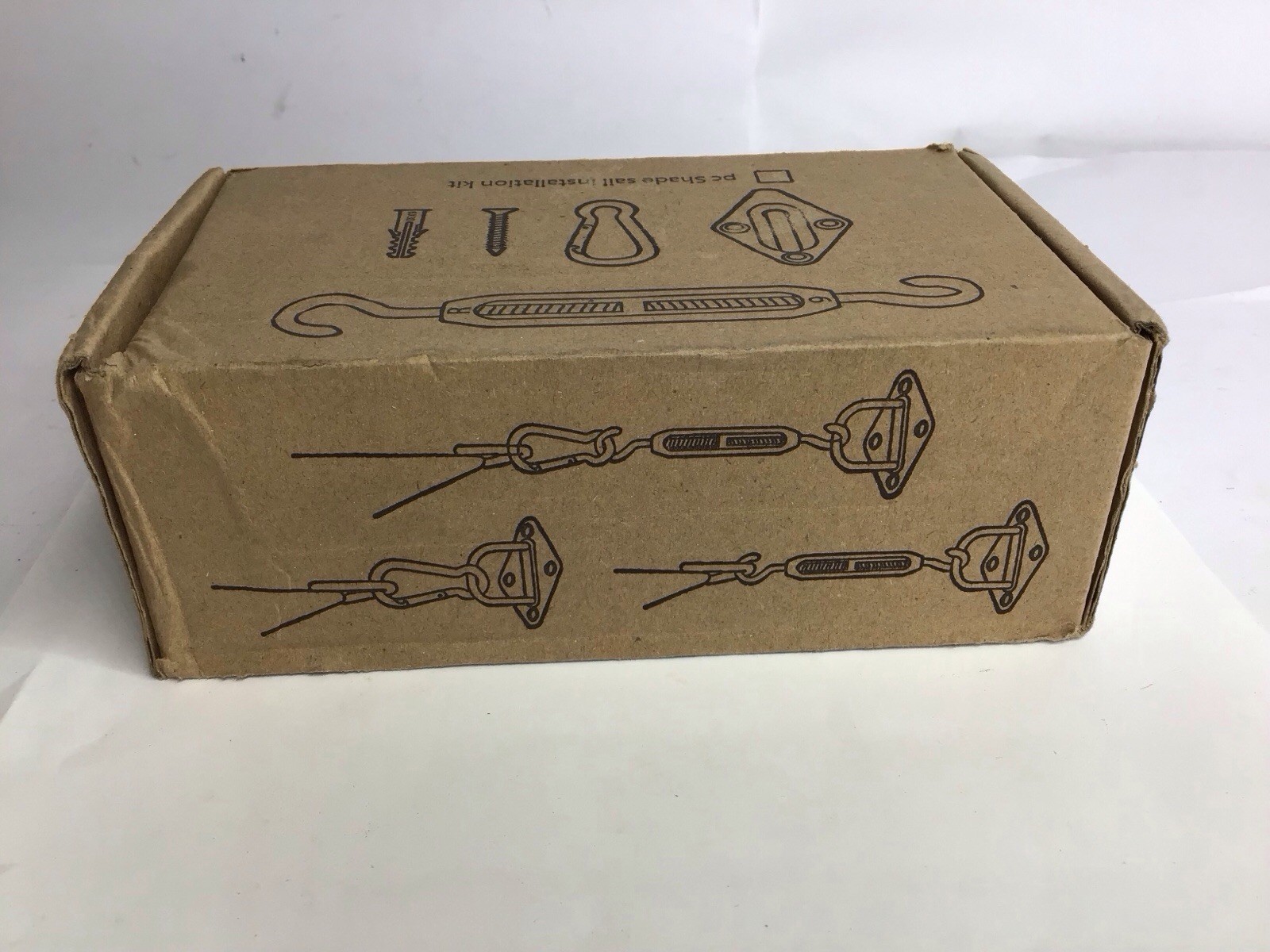 Kanazawa PC Sun ShadeSail Stainless Steel Hardware Installation Kit New