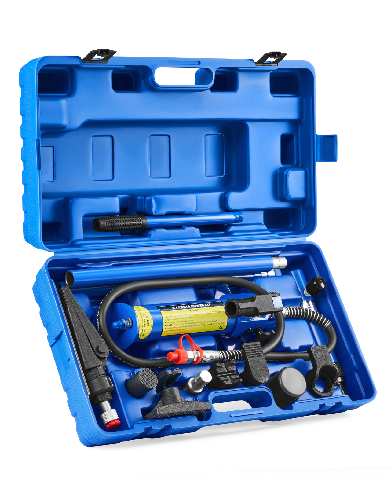 OMT 6 Ton Porta Power Kit Portable Hydraulic Jack Auto Body Frame Repair Kit