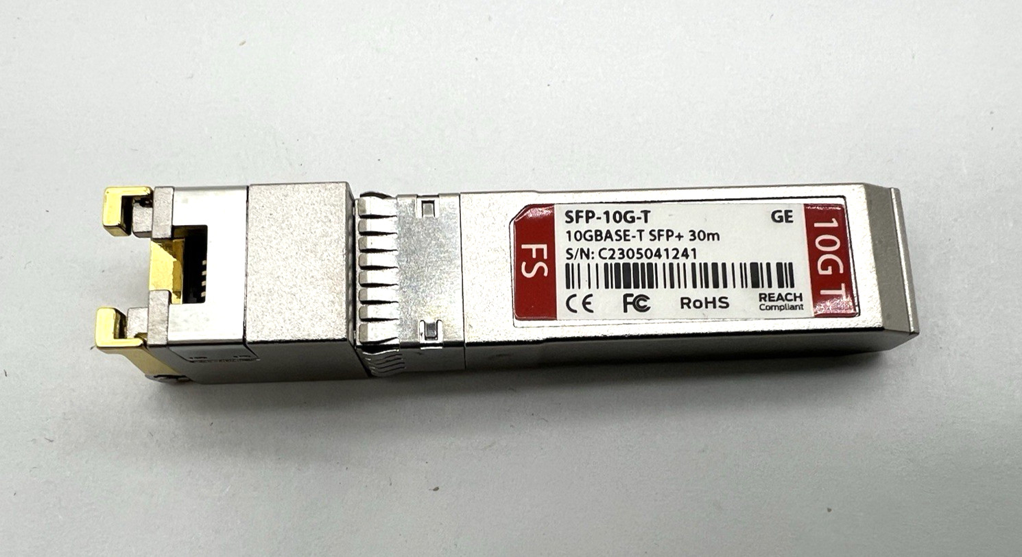 Cisco SFP-10G-T Compatible 10GBASE-T SFP+ Copper RJ-45 30m Transceiver