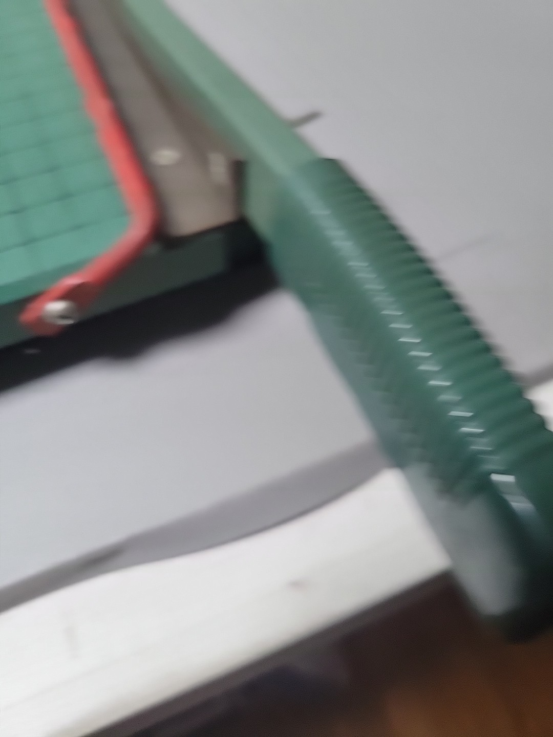 Vintage 13" Premier Brand Guillotine Paper Cutter. Manuf by Photo Materials Co.