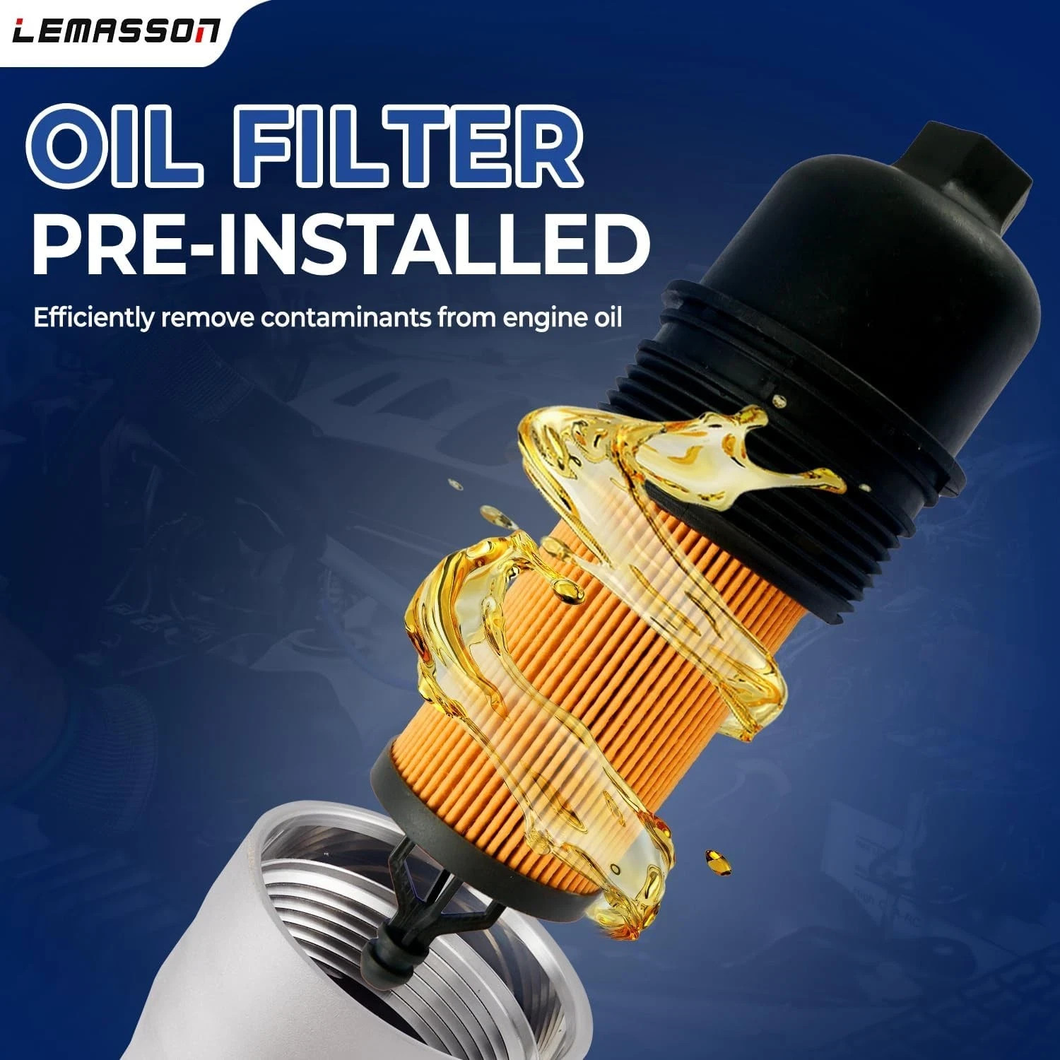 NEW Aumtoni 926-876 Aluminum Engine Oil Cooler Filter Assembly for Chrysler 300