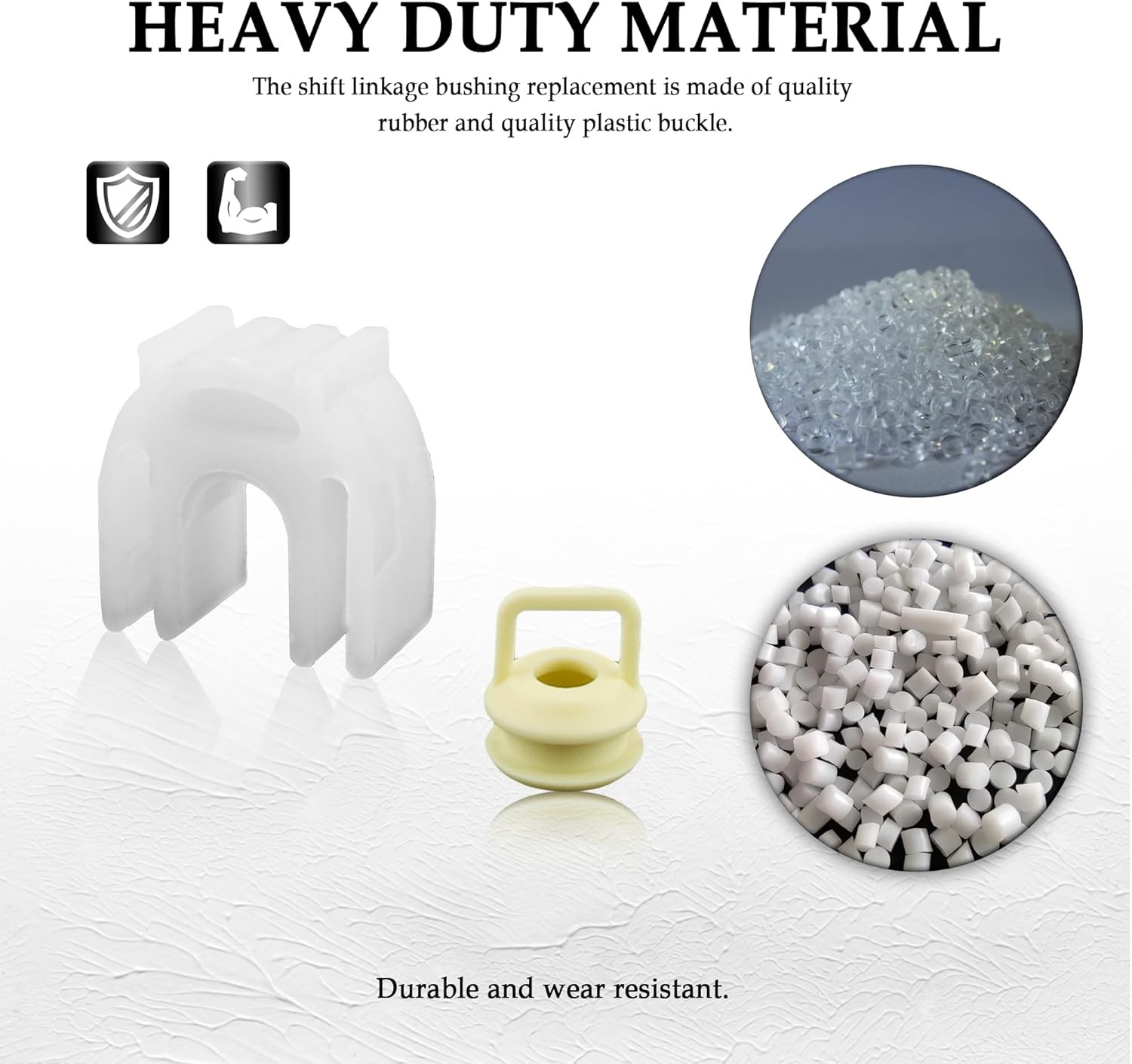 Transmission Shift Cable Bushing, Shift Linkage Repair Kit with Shifter Bushing