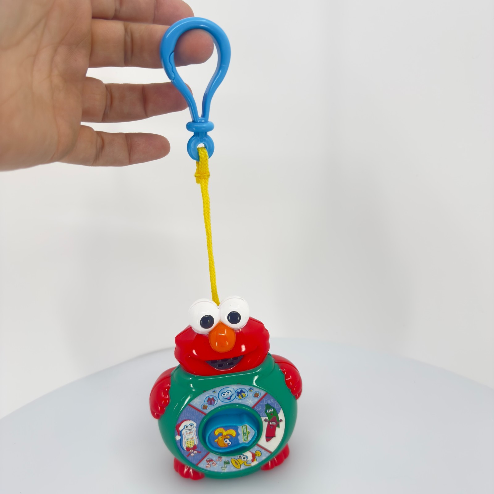 Vintage 2004 See 'N Say Junior Sesame Street ELMO Clip Toy Mattel Sound Works