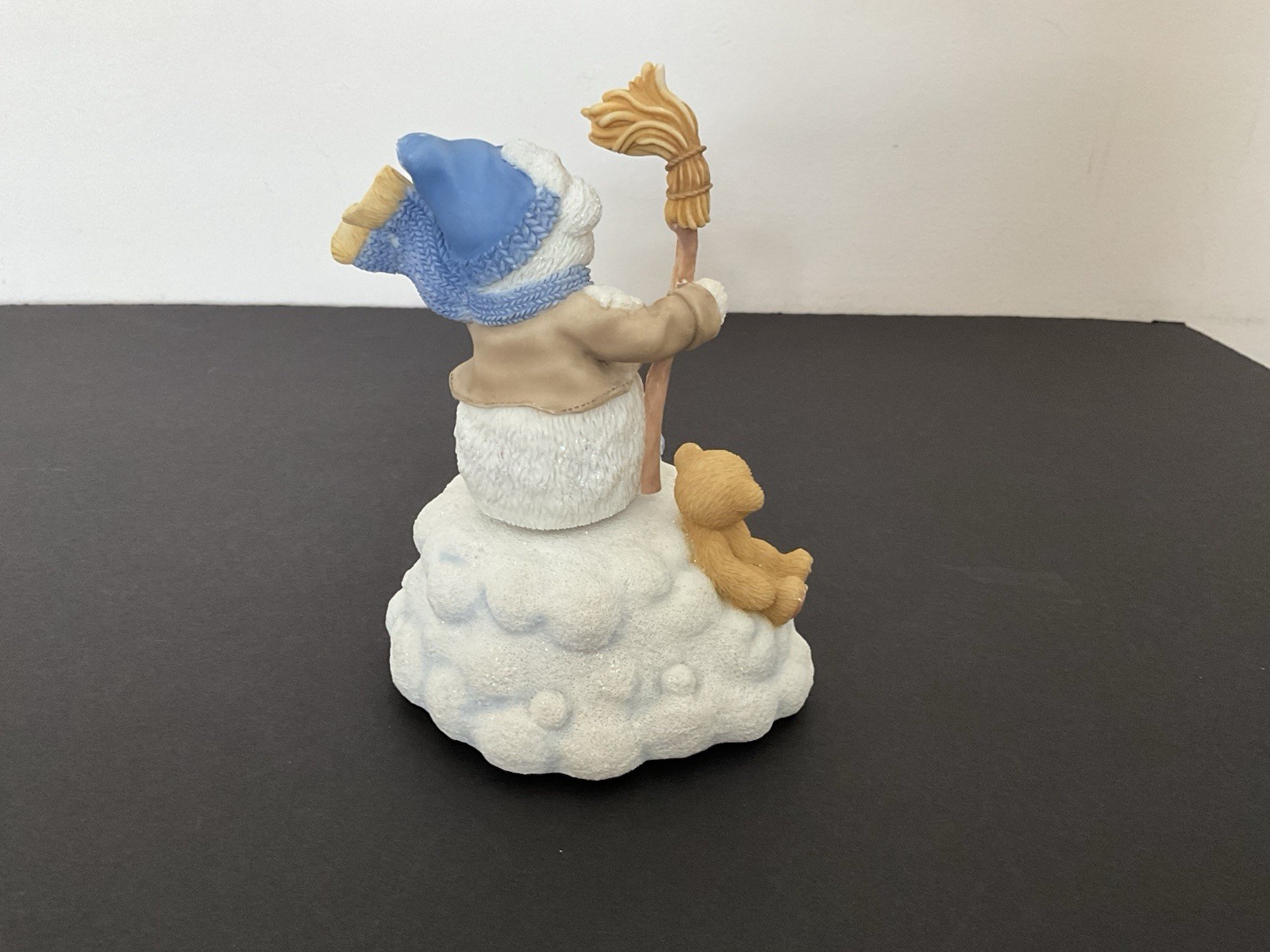 Vintage Cherished Teddies  Wind-Up Music Box. “Deck the Halls”.  No Box , 2000