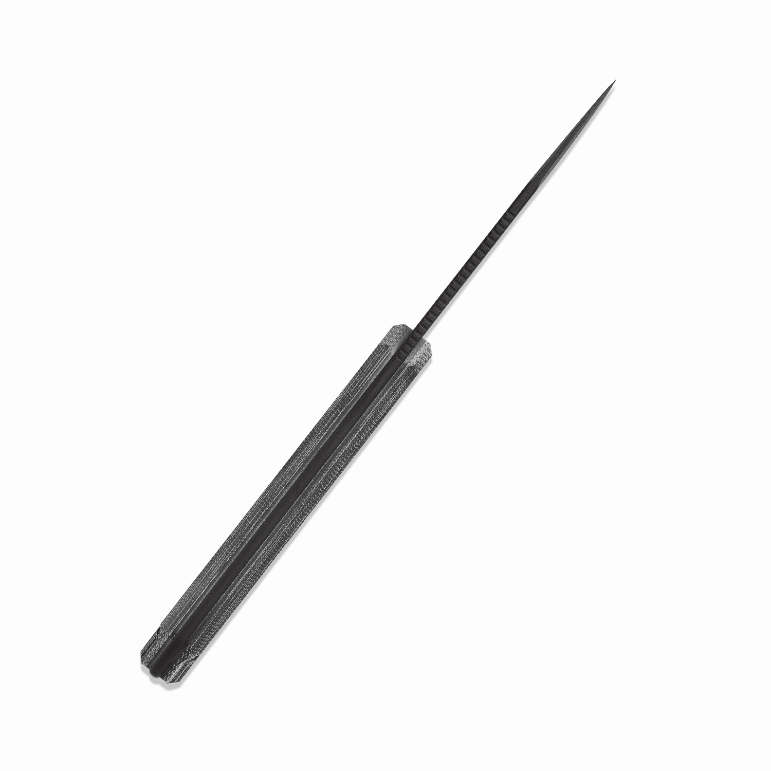 Kizer Begleiter Fixed Blade Knife Black Micarta Handle D2 Black 1045C1