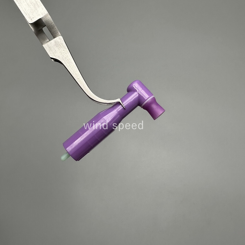 Dental disposable prophy angles Soft cup Latex Free 90° Polishing Cups Purple