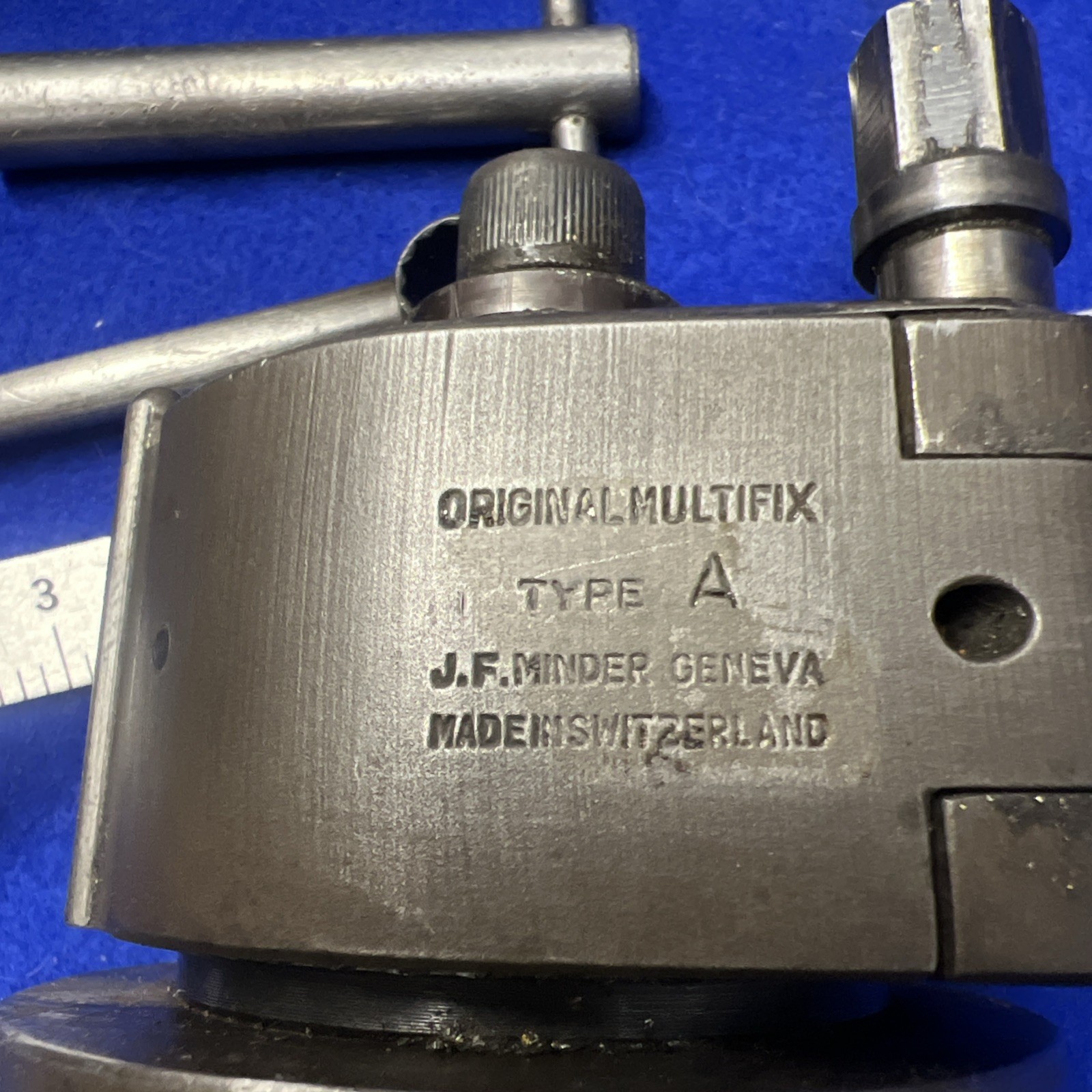 Genuine Multifix Size A Tool Post With 2 Holders Enco E2 Switzerland Free Ship