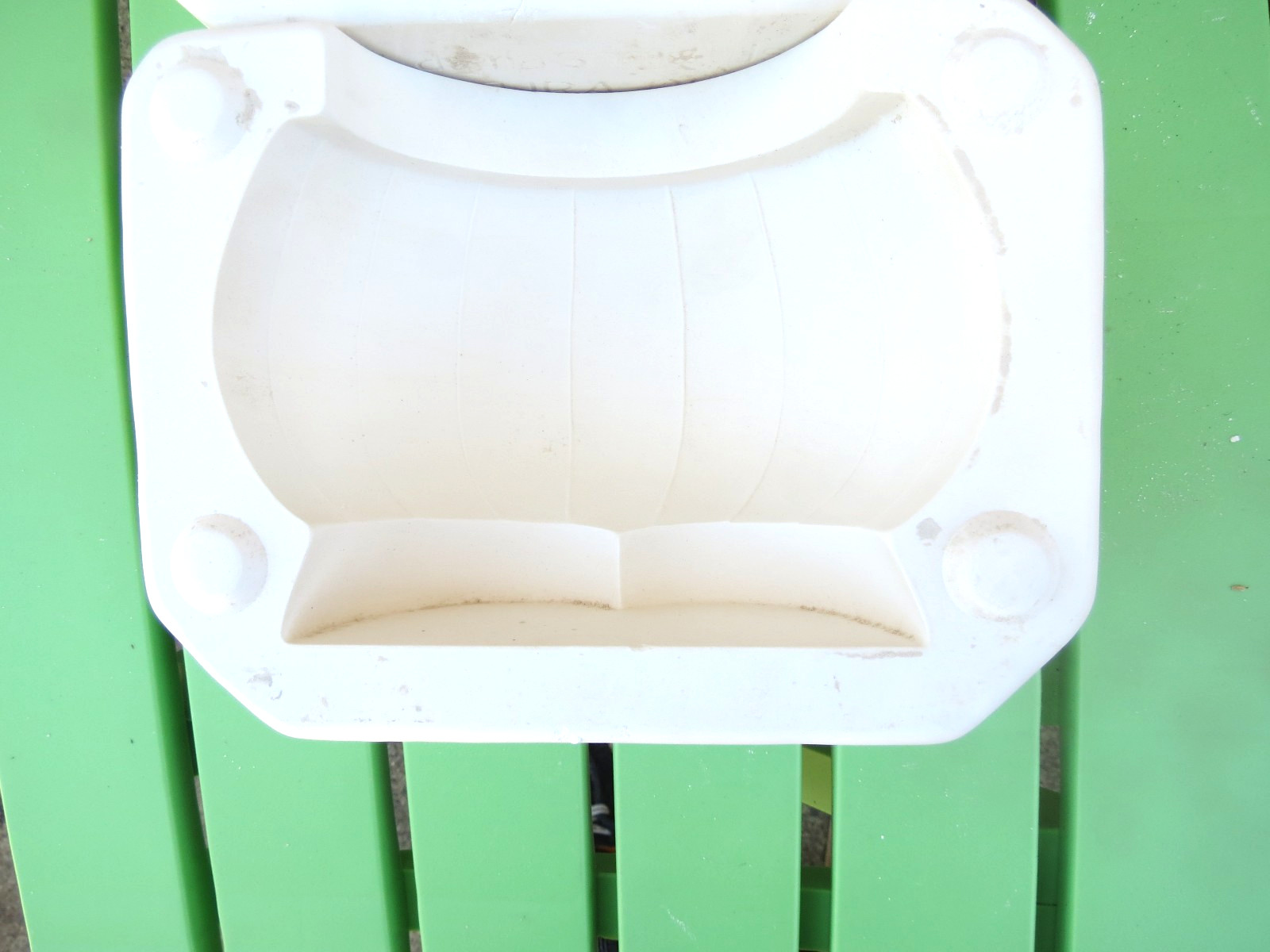 Dona's Vintage 1993 Bloomer Basket Slip Mold D-1173 Flower Pot