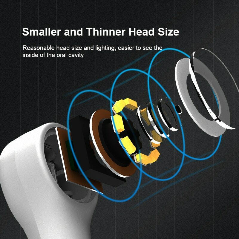 8pcs Led Light 3MP Dental Oral Camera Wireless Dental Intraoral Camera