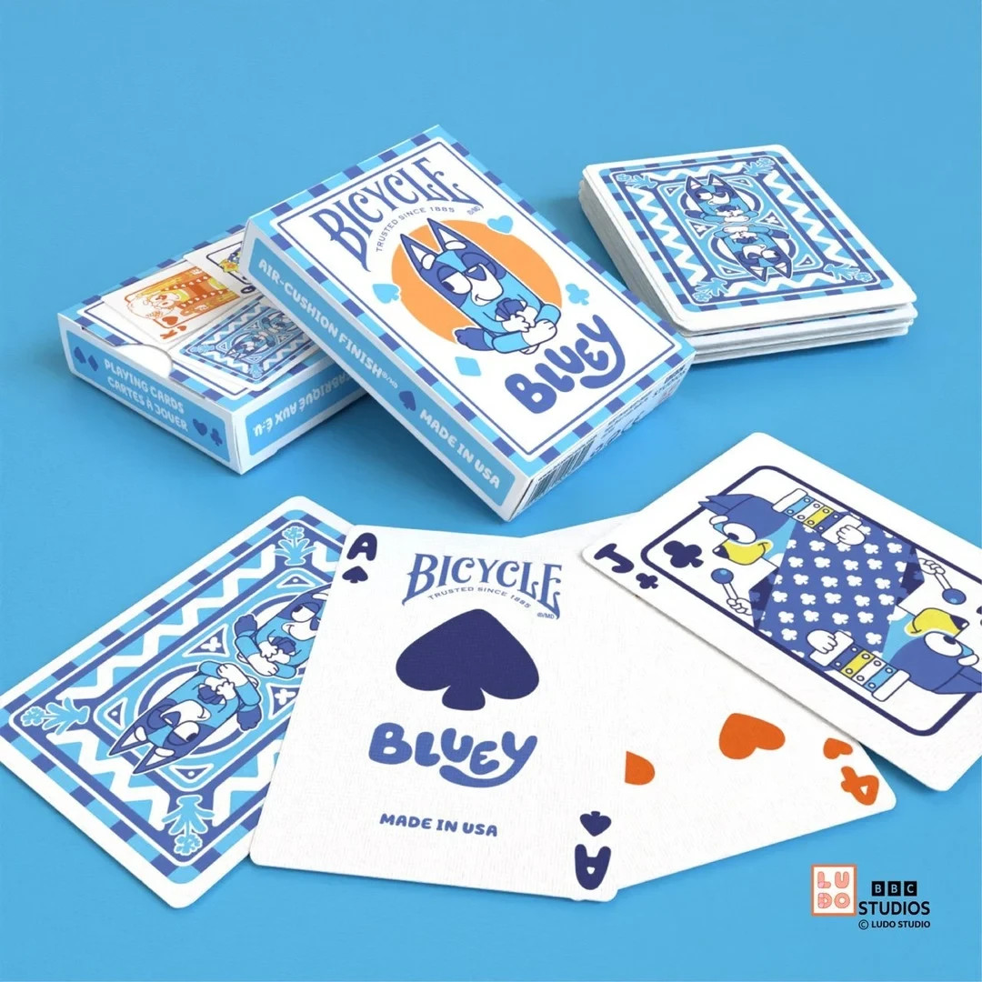 Bicycle Bluey playing cards