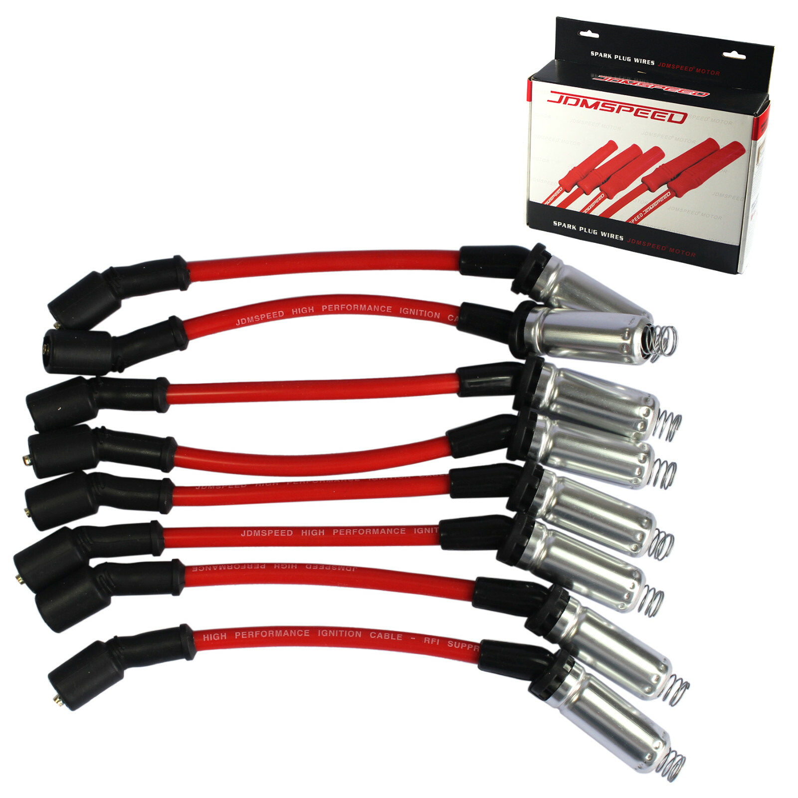 JDMSPEED High Performance Spark Plug Ignition Wire For 2000-2009 CHEVY GMC V8
