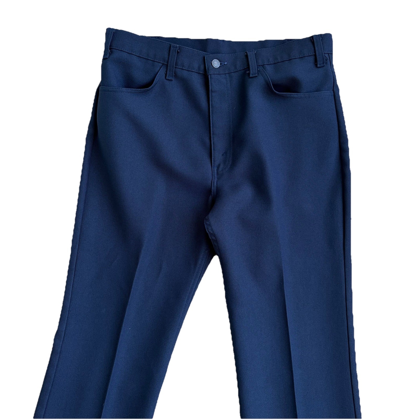 Vtg Levis 517 Pants Mens 36x30 Blue Sta Prest Bootcut 70s Talon Zip Western USA