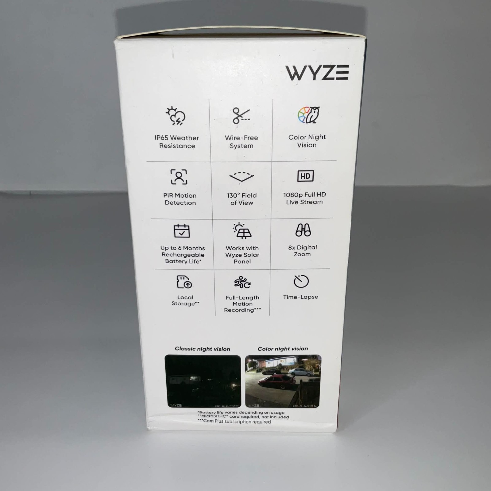 *NEW* Wyze Cam Weatherproof Outdoor Starter Bundle V2 (WVODV2B1) - White