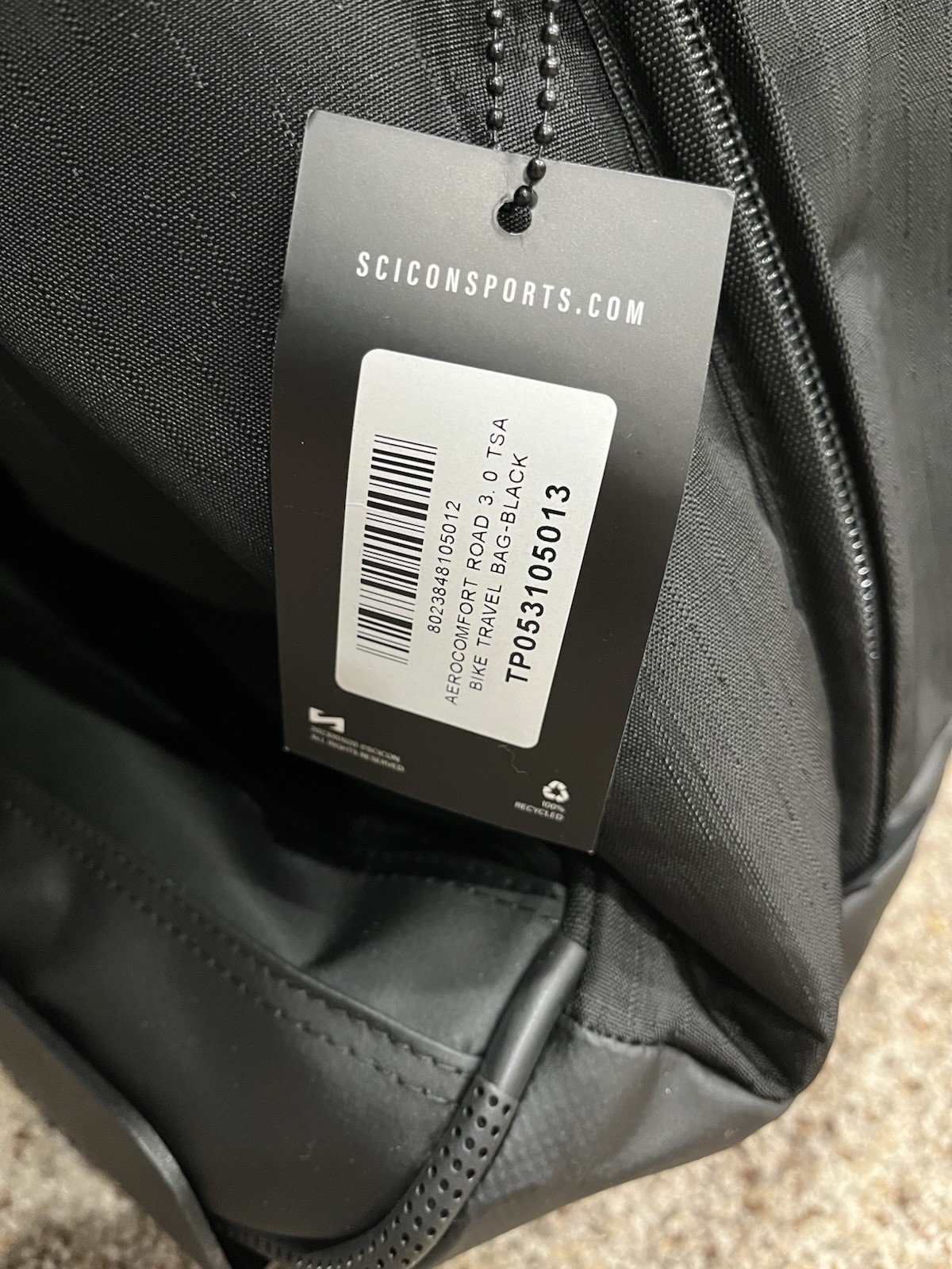 Scicon Aerocomfort Road 3.0 TSA Bike Travel Bag - Brand New in Black